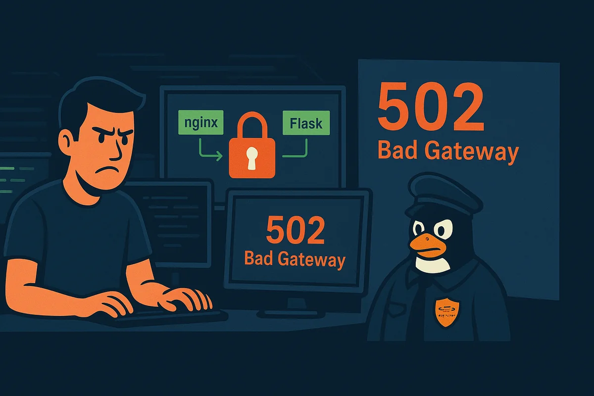 Flask + SELinux : Résoudre l'erreur 502 sur Alma Linux (Gunicorn/nginx)