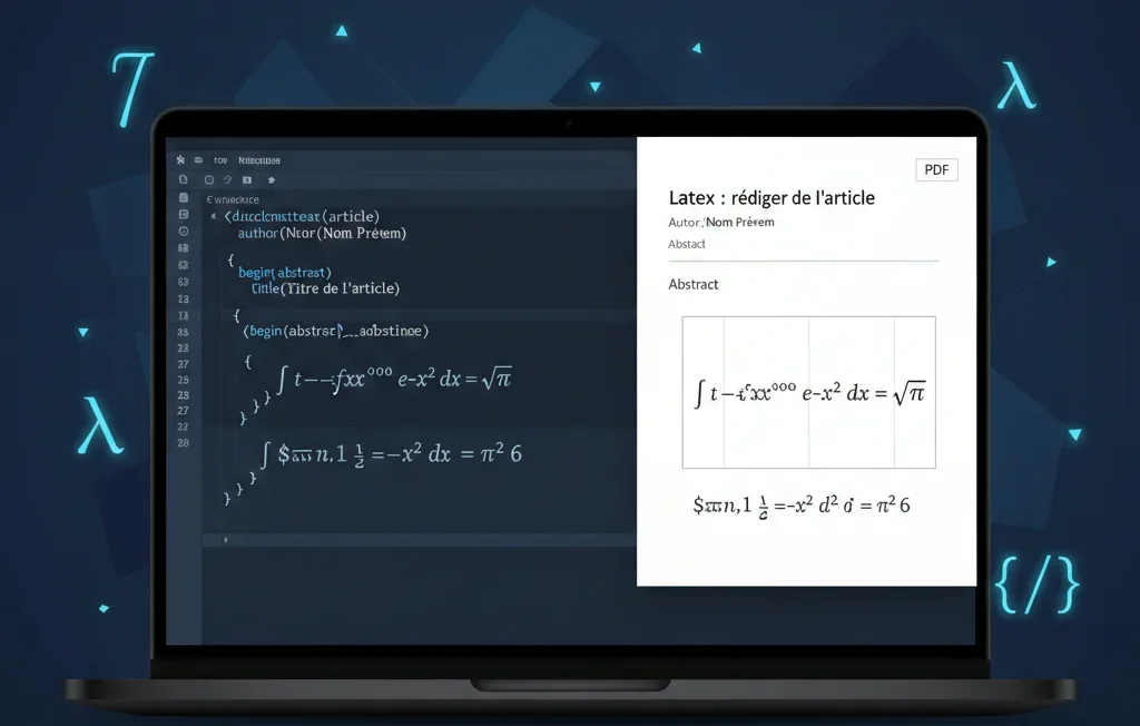 LaTeX : Rédiger des documents scientifiques comme un pro